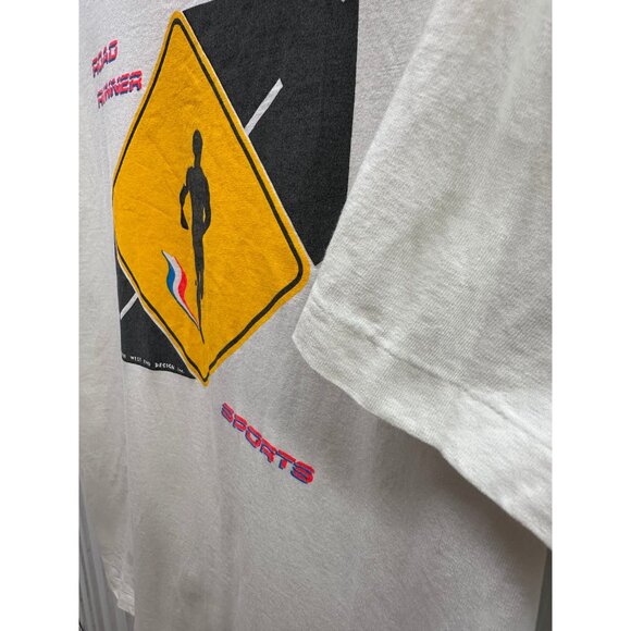 Road Runner Sports 80s Vintage Sportswear Skater Single Stitched Large Shirt - Picture 6 of 6